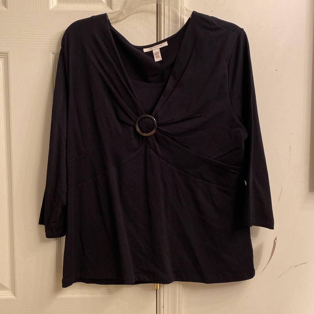 Nice black top by JM
